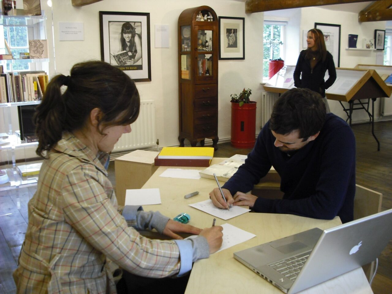 Bouvard et Picuchet’s Invented Desk for Copying